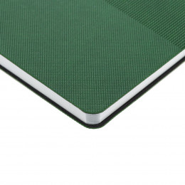 Ежедневник Knit, недатированный, зеленый