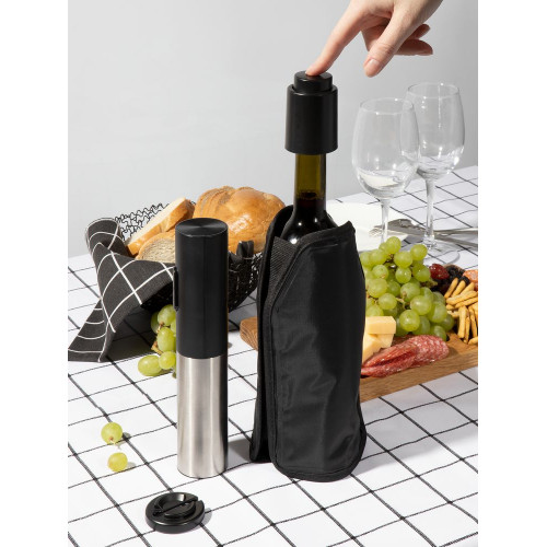 Винный набор Winetura, черный