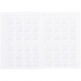 Ежедневник Vivian, недатированный, черный