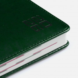 Ежедневник Faro, датированный, темно-зеленый