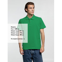 Рубашка поло мужская Virma Premium, зеленая