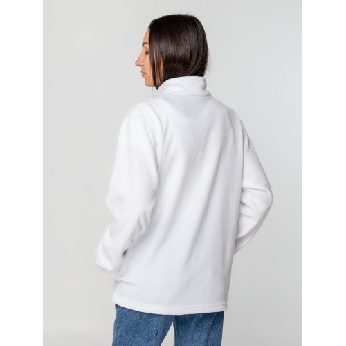 Куртка флисовая унисекс Manakin, белая