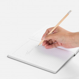 Карандаш простой Triangle с ластиком, неокрашенный