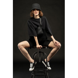 Панама C6, черная