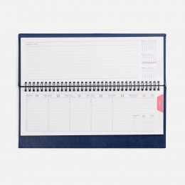 Планинг Faro, датированный, синий