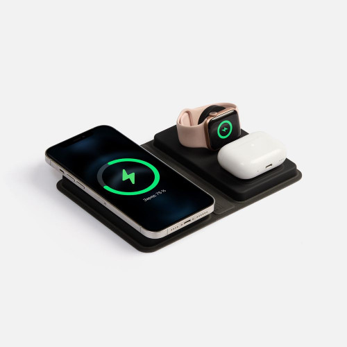 Внешний аккумулятор с беспроводной зарядкой reCover 8000 мАч, черный