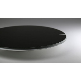 Часы настенные Melancholia Clock, черные