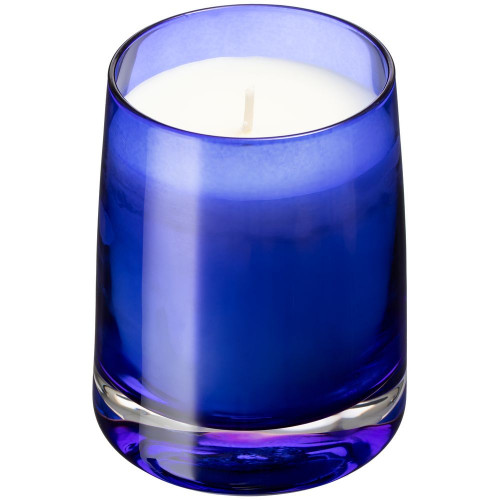 Ароматическая свеча Fragnola, пряная древесина и кардамон, темно-синяя