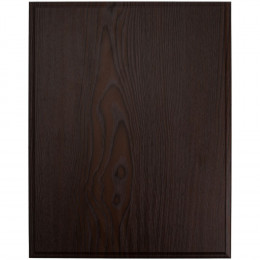 Плакетка Plaque XL, венге с серебристой пластиной