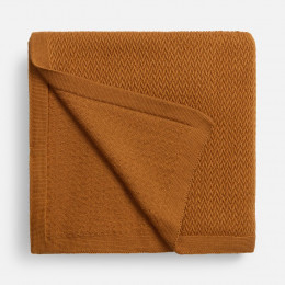 Плед Ornato, оранжевый (светлое золото)