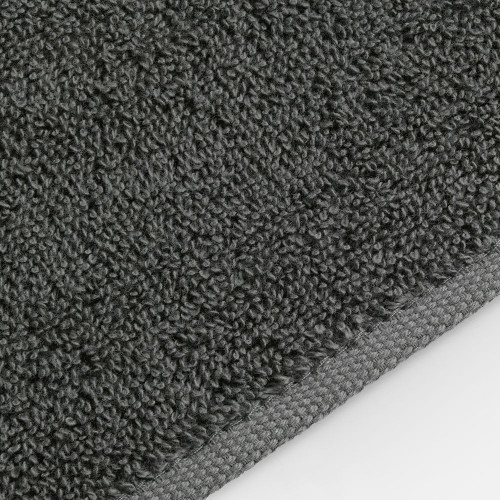 Полотенце махровое Terrychic, среднее, темно-серое