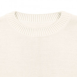 Джемпер оверсайз унисекс Stated в сумке, белый (молочный)