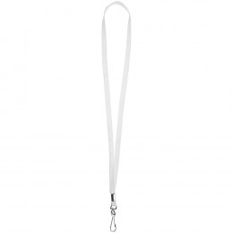 Лента с карабином Colorplan, белая