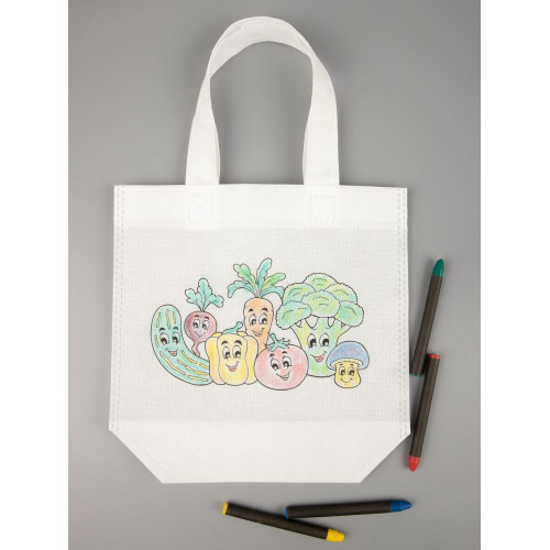 Сумка для раскрашивания Create, белая