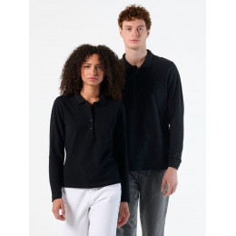 Рубашка поло мужская с длинным рукавом Winter II 210 бежевая