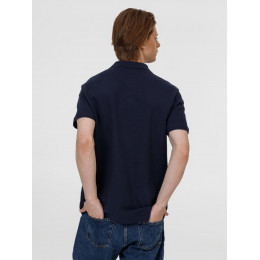 Рубашка поло унисекс Pulse, кобальт (темно-синяя)