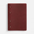Ежедневник inStream, недатированный, красный