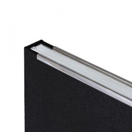 Ежедневник Frame Metal, недатированный, черный