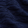 Плед Knitline, темно-синий (сапфир)