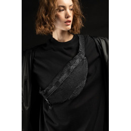 Поясная сумка W6, черная