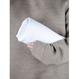 Флисовый плед Warm&Peace, белый