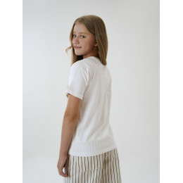 Футболка детская T-Bolka Kids, белая (белоснежная)