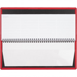 Планинг Grade на заказ, недатированный, красный