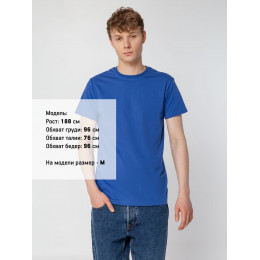 Футболка унисекс T-Bolka 160, ярко-синяя