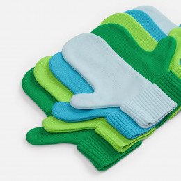 Варежки Yong, светло-голубые