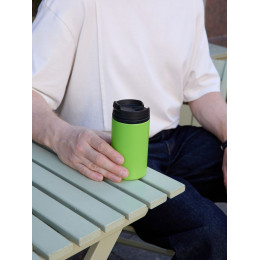 Термостакан Canella, зеленый матовый (яблоко)