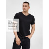 Футболка унисекс Senti, черная