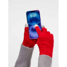 Перчатки сенсорные Spotti Senso, красные