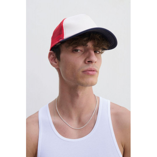 Бейсболка Blink, молочно-белая