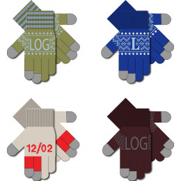 Сенсорные перчатки на заказ Guanti Tok, полушерсть