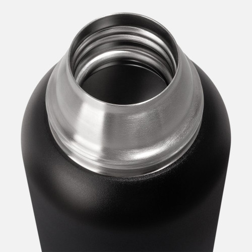 Термос Relaxika 1200 со стикерпаком, черный