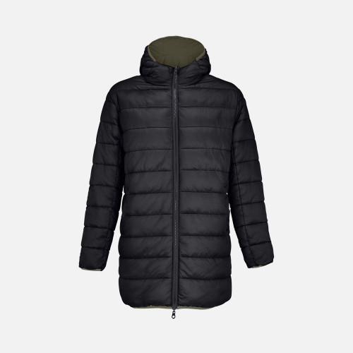 Куртка-парка унисекс Reverse, темный хаки