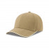 Бейсболка PILOT PIPING SANDWICH-S, 6 клиньев, металл.заст, хаки, 100% хлопок, 355 г/м2