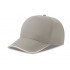 Бейсболка RECY FIVE PIPING, 5 клиньев, застежка-липучка, серый/белый, 100% полиэстер, 220 г/м2