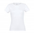 Футболка женская MISS, белый, S, 100% хлопок, 150 г/м2