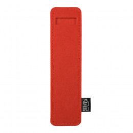 Футляр для одной ручки ELEGY 4х17 см, зеленый, RPET фетр