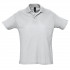 Рубашка поло мужская SUMMER II, светло-серый меланж, XS, 98% хлопок, 2% вискоза, 170 г/м2