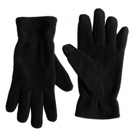 Перчатки флисовые сенсорные TRAIL, черный, L/XL, 100% полиэстер, 220 г/м2