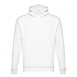 Толстовка мужская с капюшоном PHOENIX, белый, XS, 50% хлопок, 50 полиэстер, плотность 320 г/м2