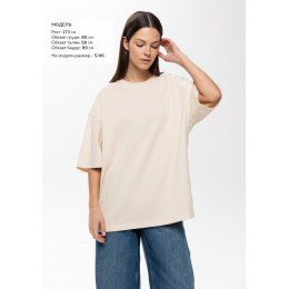 Футболка унисекс оверсайз STAN хлопок/полиэстер 260, 40