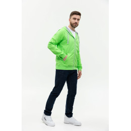 Толстовка мужская STAN с капюшоном на молнии футер без начёса 260, 61