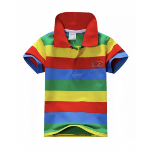 Футболка поло детская с полной запечаткой