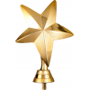 Фигурка пластиковая Звезды F220C/G  9см (12221-090/G)