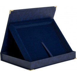 Футляр для деревянных дипломов вн.205х155х25mm BTY1608/BL