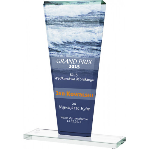 Награда хрустальная GS103-25 25см (10мм)