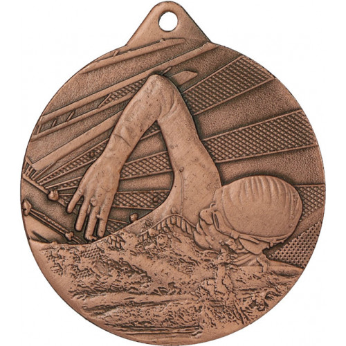 Медаль Плавание ME003/B (50) G-2мм